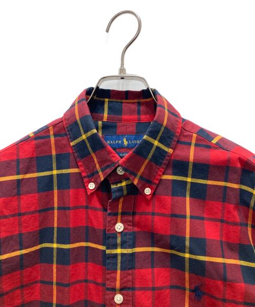 RALPH LAUREN（ラルフローレン）RALPH LAUREN (ラルフローレン) チェックシャツ レッド サイズ:Mの古着・服飾アイテム