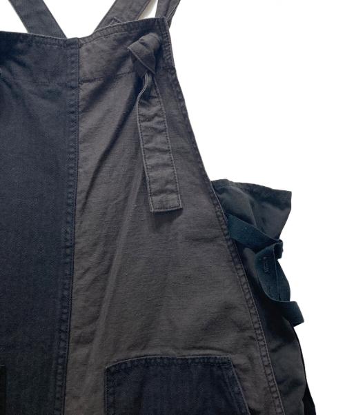 BEAMS BOY（ビームスボーイ）BEAMS BOY (ビームスボーイ) クレイジーパターン オールインワン ブラック サイズ:表記無しの古着・服飾アイテム