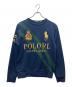 POLO RALPH LAUREN（ポロ・ラルフローレン）の古着「ビッグポニーロゴスウェット」｜ネイビー