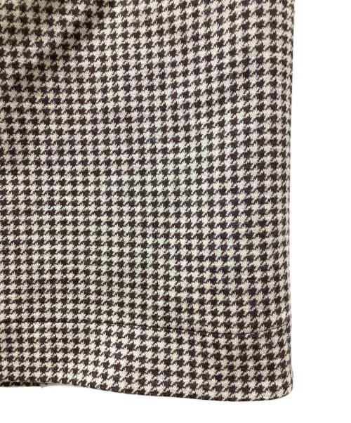 AK+1（エーケーワン）AK+1 (エーケーワン) ウールミルド スカート ブラウン サイズ:38 未使用品の古着・服飾アイテム