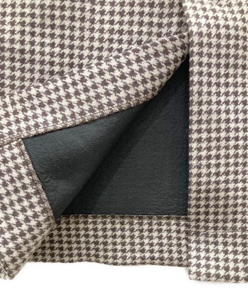 AK+1（エーケーワン）AK+1 (エーケーワン) ウールミルド スカート ブラウン サイズ:38 未使用品の古着・服飾アイテム