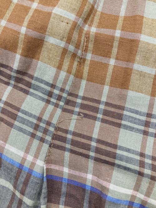 SCYE（サイ）SCYE (サイ) チェックマキシスカート グリーン サイズ:Sの古着・服飾アイテム