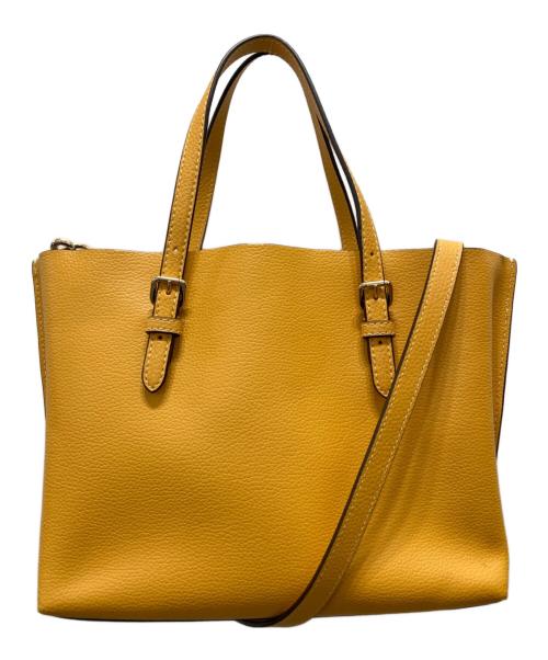 COACH（コーチ）COACH (コーチ) モリー トート2WAYバッグ イエローの古着・服飾アイテム