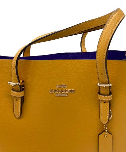 COACH（コーチ）COACH (コーチ) モリー トート2WAYバッグ イエローの古着・服飾アイテム