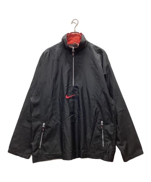 NIKE（ナイキ）NIKE (ナイキ) 90 s 両面スウォッシュ アノラック ブラック サイズ:Lの古着・服飾アイテム