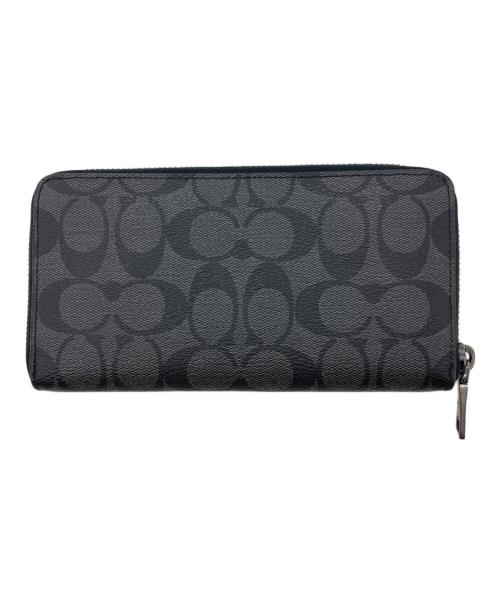 COACH（コーチ）COACH (コーチ) 長財布 ブラックの古着・服飾アイテム