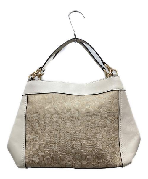 COACH（コーチ）COACH (コーチ) ハンドバッグ ホワイトの古着・服飾アイテム