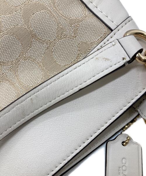 COACH（コーチ）COACH (コーチ) ハンドバッグ ホワイトの古着・服飾アイテム