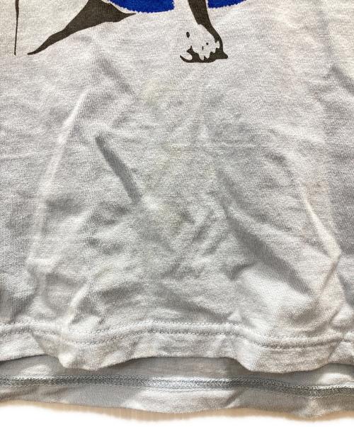 Hysteric Glamour（ヒステリックグラマー）Hysteric Glamour (ヒステリックグラマー) プリントカットソー スカイブルー サイズ:XLの古着・服飾アイテム