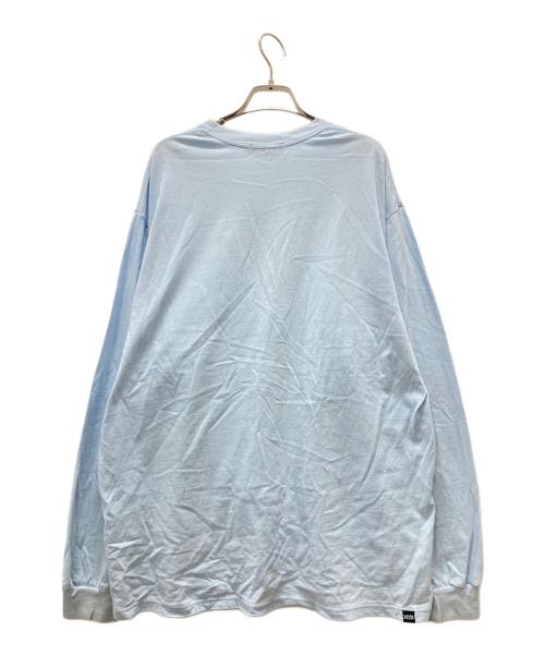 Hysteric Glamour（ヒステリックグラマー）Hysteric Glamour (ヒステリックグラマー) プリントカットソー スカイブルー サイズ:XLの古着・服飾アイテム