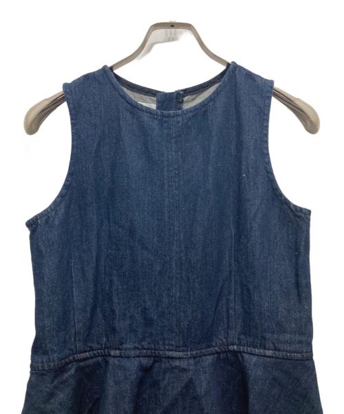 STYLE MIXER（スタイルミキサー）STYLE MIXER (スタイルミキサー) ペプラムデニムオールインワン ネイビー サイズ:Mの古着・服飾アイテム