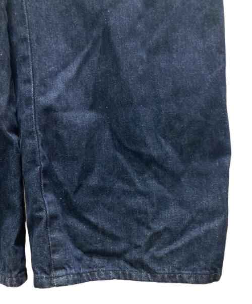 STYLE MIXER（スタイルミキサー）STYLE MIXER (スタイルミキサー) ペプラムデニムオールインワン ネイビー サイズ:Mの古着・服飾アイテム
