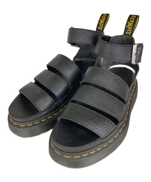 Dr.Martens（ドクターマーチン）Dr.Martens (ドクターマーチン) サンダル ブラック サイズ:UK5の古着・服飾アイテム