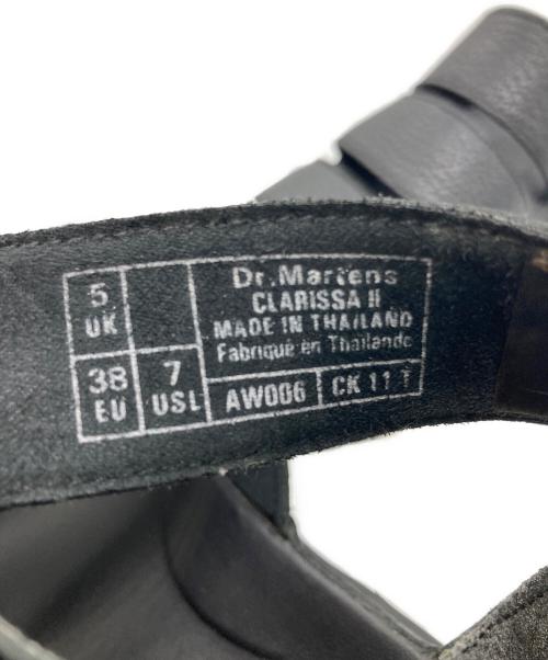 Dr.Martens（ドクターマーチン）Dr.Martens (ドクターマーチン) サンダル ブラック サイズ:UK5の古着・服飾アイテム
