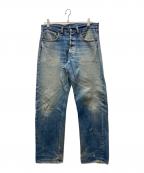 LEVI'Sリーバイス）の古着「66前期モデル 501デニムパンツ/並行ステッチ 75年製」｜インディゴ