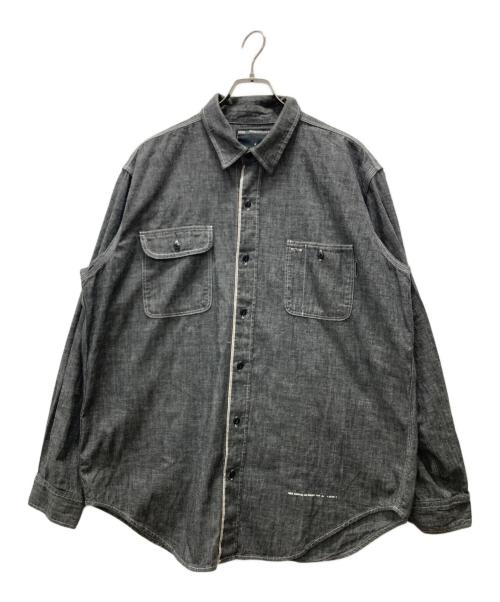 NEIGHBORHOOD（ネイバーフッド）NEIGHBORHOOD (ネイバーフッド) 01's シャンブレーシャツ/アーカイブY2K グレー サイズ:xの古着・服飾アイテム