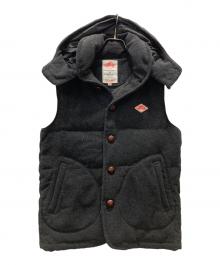 DANTON×BEAMS（ダントン×ビームス）の古着「ダウンベスト」｜ブラック