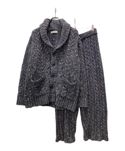 GELATO PIQUE HOMME（ジェラートピケ オム）GELATO PIQUE HOMME (ジェラートピケ オム) セットアップ グレー サイズ:トップスL　パンツMの古着・服飾アイテム