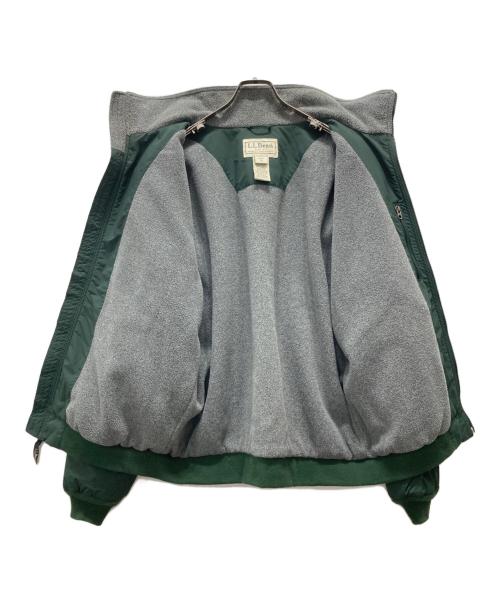 L.L.Bean（エルエルビーン）L.L.Bean (エルエルビーン) 中綿ウォームアップジャケット/Warm-Up Jacket グリーン サイズ:Lの古着・服飾アイテム