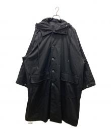 Keels（キールズ）の古着「オーバーサイズモッズコート」｜ブラック