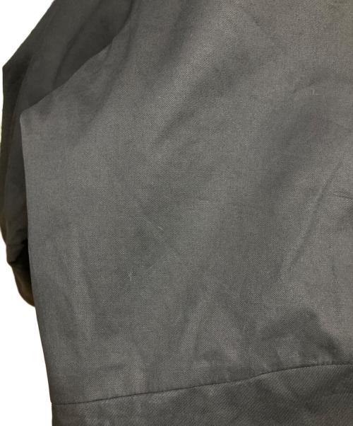 Keels（キールズ）Keels (キールズ) オーバーサイズモッズコート ブラック サイズ:XLの古着・服飾アイテム