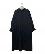 HAREハレ）の古着「2WAYシャツワンピース」｜ブラック