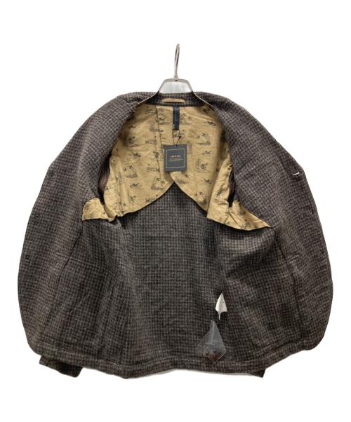 FADELESS（フェイドレス）FADELESS (フェイドレス) テーラードジャケット ブラウン サイズ:36 未使用品の古着・服飾アイテム