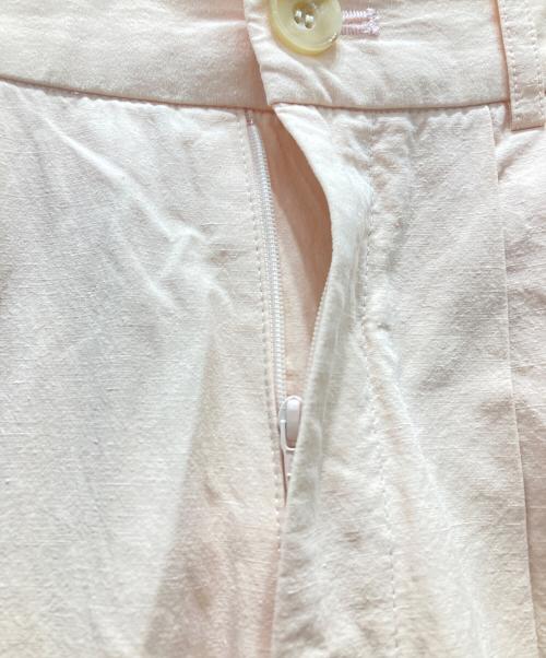 BABYLONE（バビロン）BABYLONE (バビロン) ウェザータックワイドパンツ ピンク サイズ:Fの古着・服飾アイテム