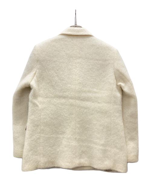 BABYLONE（バビロン）BABYLONE (バビロン) シャギージャケットコート ベージュ サイズ:Fの古着・服飾アイテム