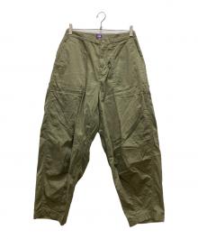 THE NORTH FACE（ザ ノース フェイス）の古着「Ripstop Wide Cropped Field Pants」｜オリーブ