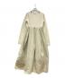 HeRIN.CYE（ヘリンドットサイ）の古着「Mountain form dress」｜アイボリー×ベージュ