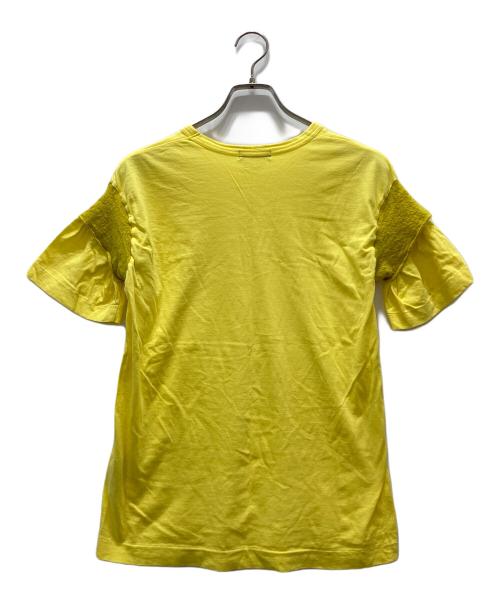 COMME des GARCONS HOMME PLUS（コムデギャルソンオムプリュス）COMME des GARCONS HOMME PLUS (コムデギャルソンオムプリュス) 袖切替半袖カットソー イエロー サイズ:Sの古着・服飾アイテム