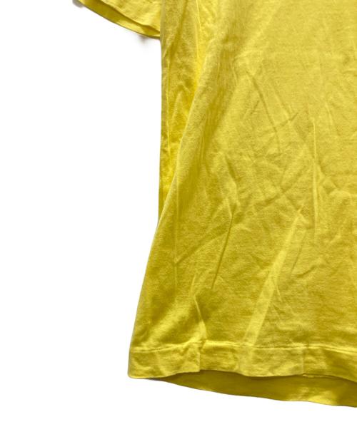 COMME des GARCONS HOMME PLUS（コムデギャルソンオムプリュス）COMME des GARCONS HOMME PLUS (コムデギャルソンオムプリュス) 袖切替半袖カットソー イエロー サイズ:Sの古着・服飾アイテム