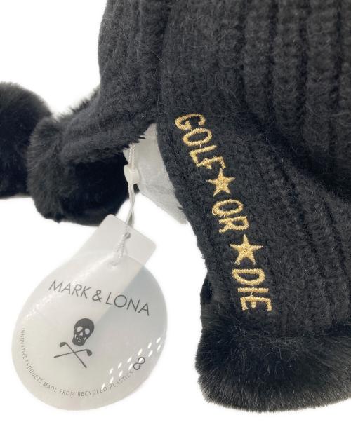 MARK&LONA（マークアンドロナ）MARK&LONA (マークアンドロナ) 猫耳ニット帽 ブラック サイズ:FREEの古着・服飾アイテム