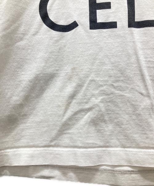 CELINE（セリーヌ）CELINE (セリーヌ) プリントTシャツ ホワイト サイズ:Sの古着・服飾アイテム