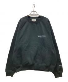 FOG ESSENTIALS（フィアオブゴッド エッセンシャル）の古着「ロゴプリントスウェット」｜ブラック