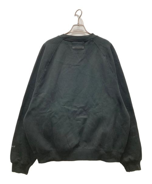 FOG ESSENTIALS（フィアオブゴッド エッセンシャル）FOG ESSENTIALS (フィアオブゴッド エッセンシャル) ロゴプリントスウェット ブラック サイズ:Mの古着・服飾アイテム