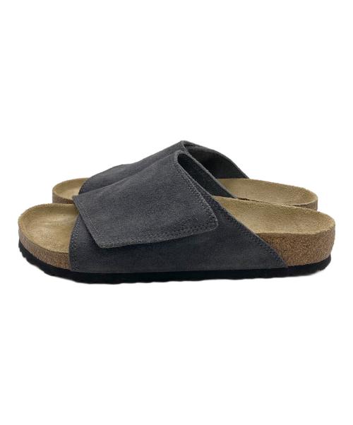 BIRKENSTOCK（ビルケンシュトック）BIRKENSTOCK (ビルケンシュトック) Solana / ソラナ スエードサンダル グレー サイズ:270の古着・服飾アイテム