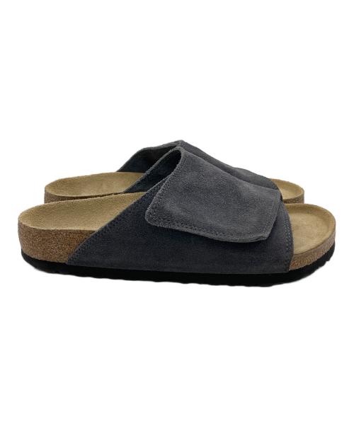BIRKENSTOCK（ビルケンシュトック）BIRKENSTOCK (ビルケンシュトック) Solana / ソラナ スエードサンダル グレー サイズ:270の古着・服飾アイテム