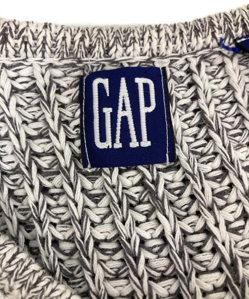 GAP（ギャップ）GAP (ギャップ) 90's 古着ヘンリーネックニット グレー サイズ:Lの古着・服飾アイテム