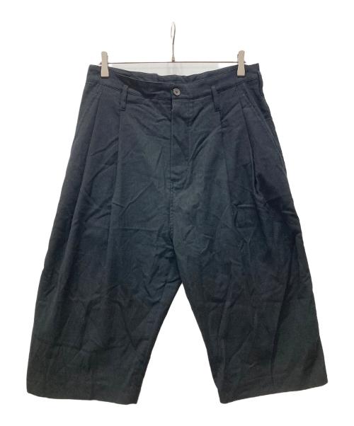 ANN DEMEULEMEESTER（アンドゥムルメステール）ANN DEMEULEMEESTER (アンドゥムルメステール) タックパンツ ブラック サイズ:XXSの古着・服飾アイテム