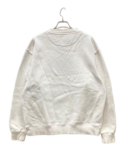 BURBERRY（バーバリー）BURBERRY (バーバリー) Archive Crest embroidery sweatshirt ホワイト サイズ:Lの古着・服飾アイテム