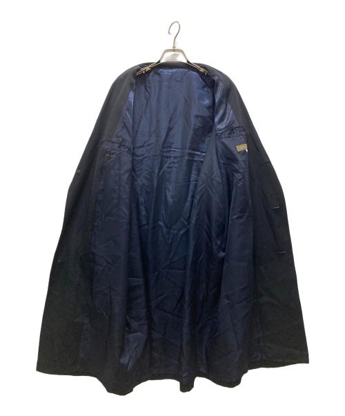 Y's for men（ワイズフォーメン）Y's for men (ワイズフォーメン) ウールギャバジンチェスターコート ネイビー サイズ:Lの古着・服飾アイテム