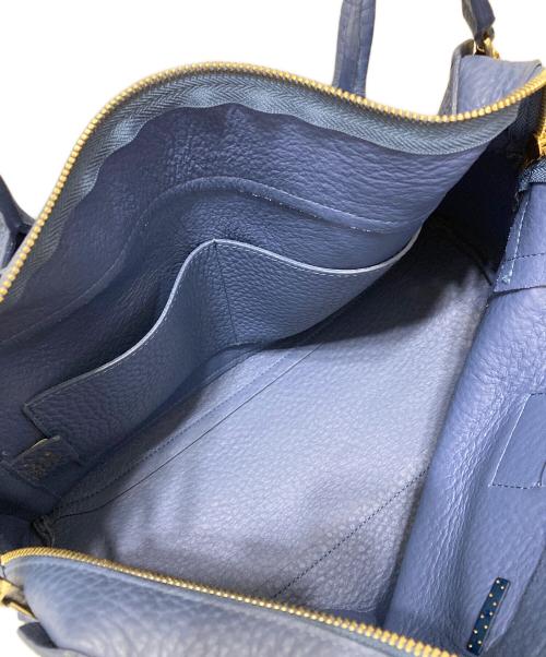 FURLA（フルラ）FURLA (フルラ) Capriccio /カプリッチョ 2WAYサッチェルバッグ ネイビーの古着・服飾アイテム