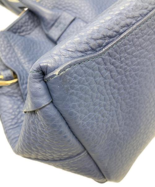 FURLA（フルラ）FURLA (フルラ) Capriccio /カプリッチョ 2WAYサッチェルバッグ ネイビーの古着・服飾アイテム