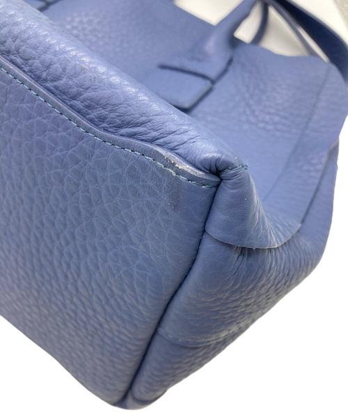 FURLA（フルラ）FURLA (フルラ) Capriccio /カプリッチョ 2WAYサッチェルバッグ ネイビーの古着・服飾アイテム
