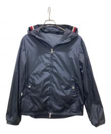 MONCLER（モンクレール）の古着「GRIMPEURS GIUBBOTTO/トリコロールライン ナイロンジャケット」｜ネイビー