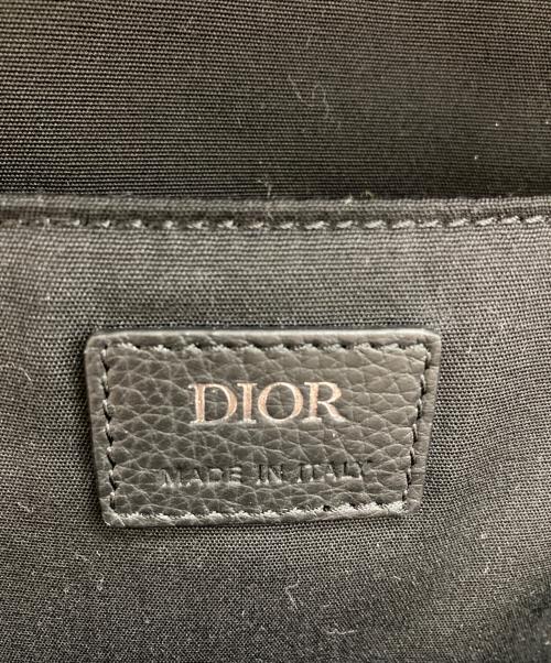Dior（ディオール）Dior (ディオール) Rider バックパック/ ディオール オブリーク ジャカード ブラックの古着・服飾アイテム