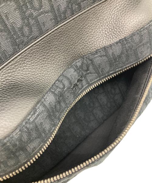 Dior（ディオール）Dior (ディオール) Rider バックパック/ ディオール オブリーク ジャカード ブラックの古着・服飾アイテム