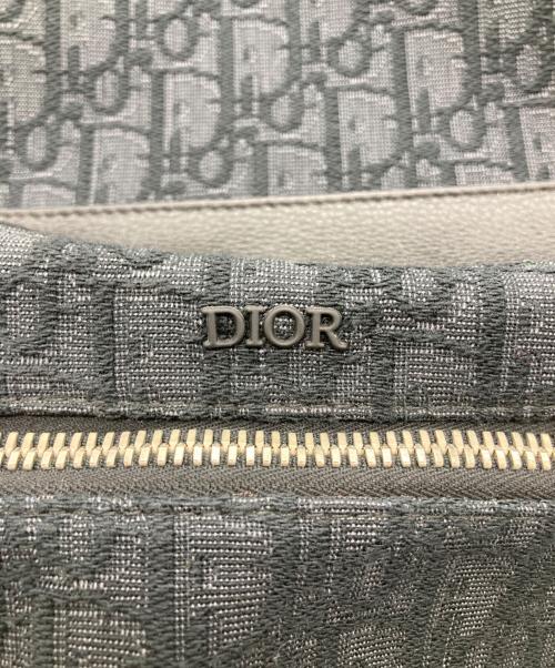 Dior（ディオール）Dior (ディオール) Rider バックパック/ ディオール オブリーク ジャカード ブラックの古着・服飾アイテム